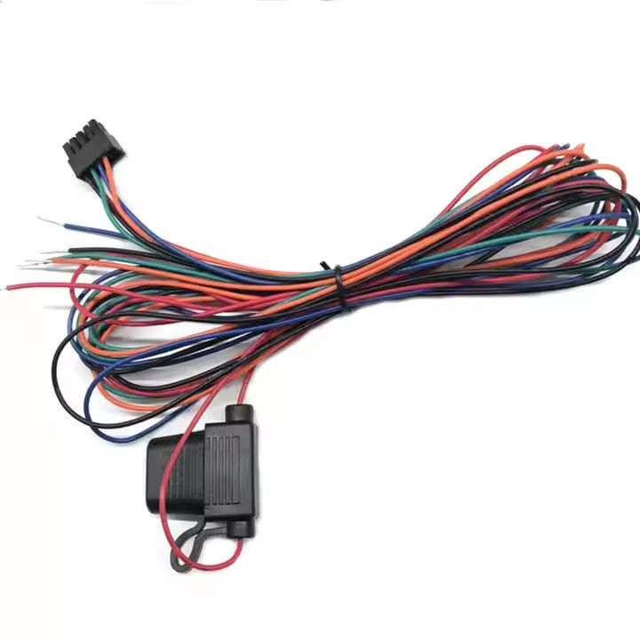 Duurzame voertuigen Custom Car Wiring Harness met UL 1007 22awg Kabels Type en 20awg Draad Kleuren