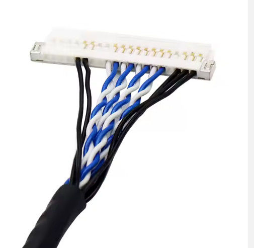Vervaardiging van LVDS-harness flexibel kabelmontage met UL VW-1 rating en 1.0A-2.5A stroom
