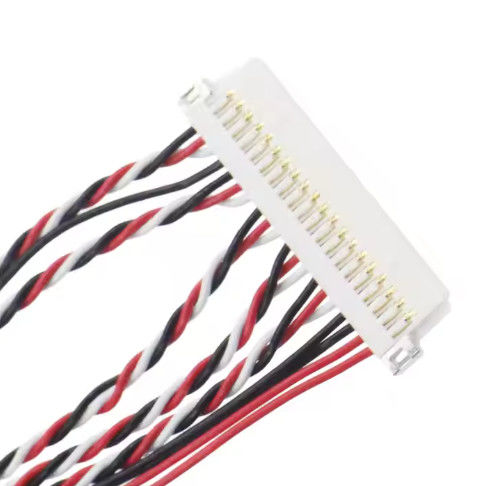 Vervaardiging van LVDS-harness flexibel kabelmontage met UL VW-1 rating en 1.0A-2.5A stroom