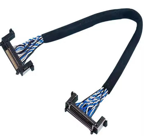 Vervaardiging van LVDS-harness flexibel kabelmontage met UL VW-1 rating en 1.0A-2.5A stroom