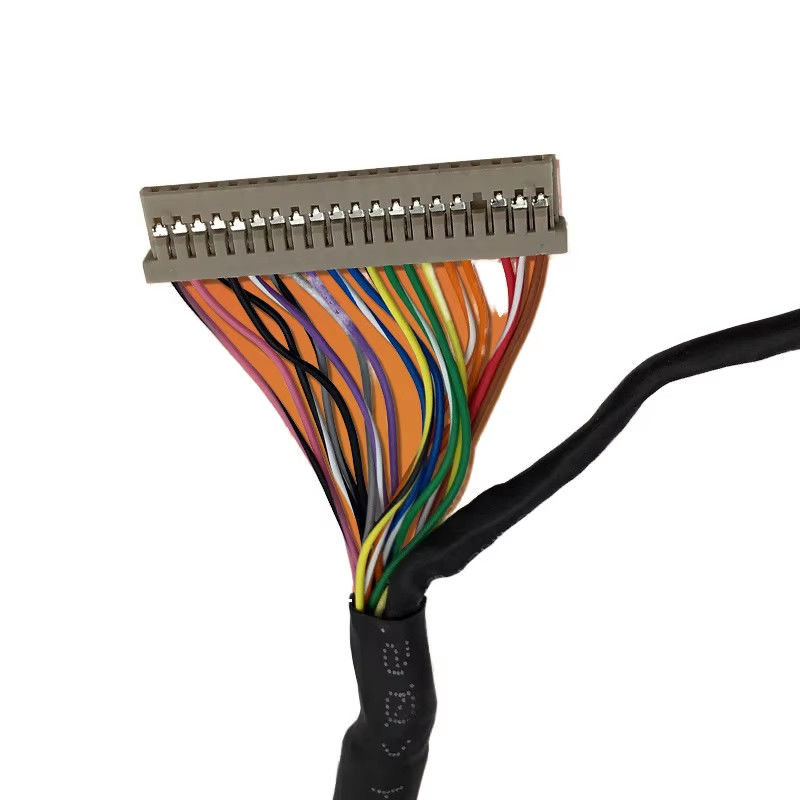 Betrouwbare LVDS-kabelassemblage met fijne pitch-compatibiliteit, ideaal voor schermen, camera's en ingebedde apparaten