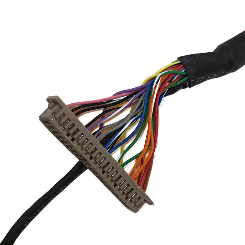 Betrouwbare LVDS-kabelassemblage met fijne pitch-compatibiliteit, ideaal voor schermen, camera's en ingebedde apparaten