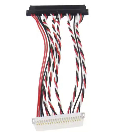 Aangepaste kabelontwerp voor compacte LVDS-systemen, met flexibele routing en EMI-weerstand voor industrieel gebruik