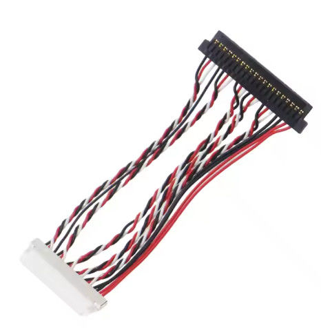 Aangepaste kabelontwerp voor compacte LVDS-systemen, met flexibele routing en EMI-weerstand voor industrieel gebruik