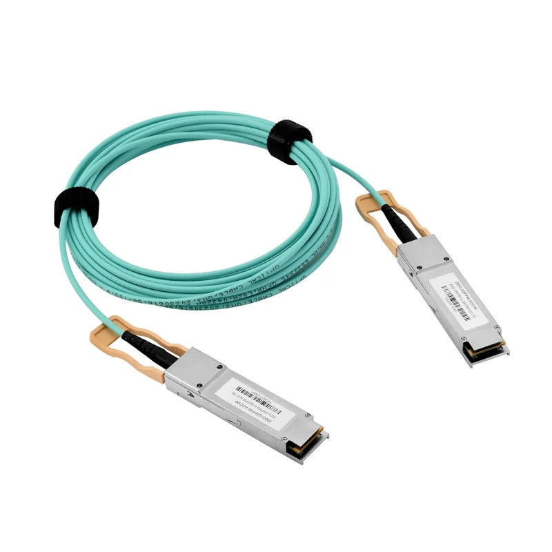Aangepaste Kabelontwerp Kabelassemblage QSFP 40G Direct Attach Copper QSFP+ 4*10G 1M 3M 5M 7M Aangepaste Lengte DAC Breakout Kabel