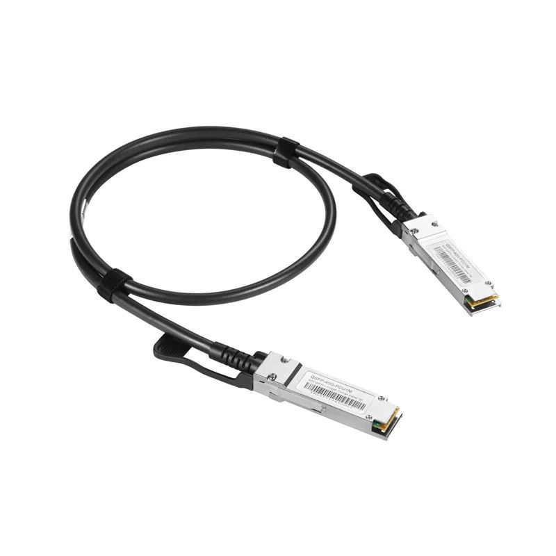 Aangepaste Kabelontwerp Kabelassemblage QSFP 40G Direct Attach Copper QSFP+ 4*10G 1M 3M 5M 7M Aangepaste Lengte DAC Breakout Kabel