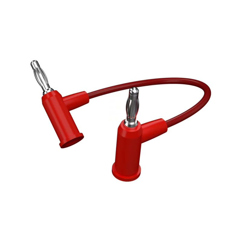 Grade Banana Plug To Female Connector Cable OD4.0/OD5.0 Medische kabel vervaardiging voor patiënt monitor of diagnostische apparatuur