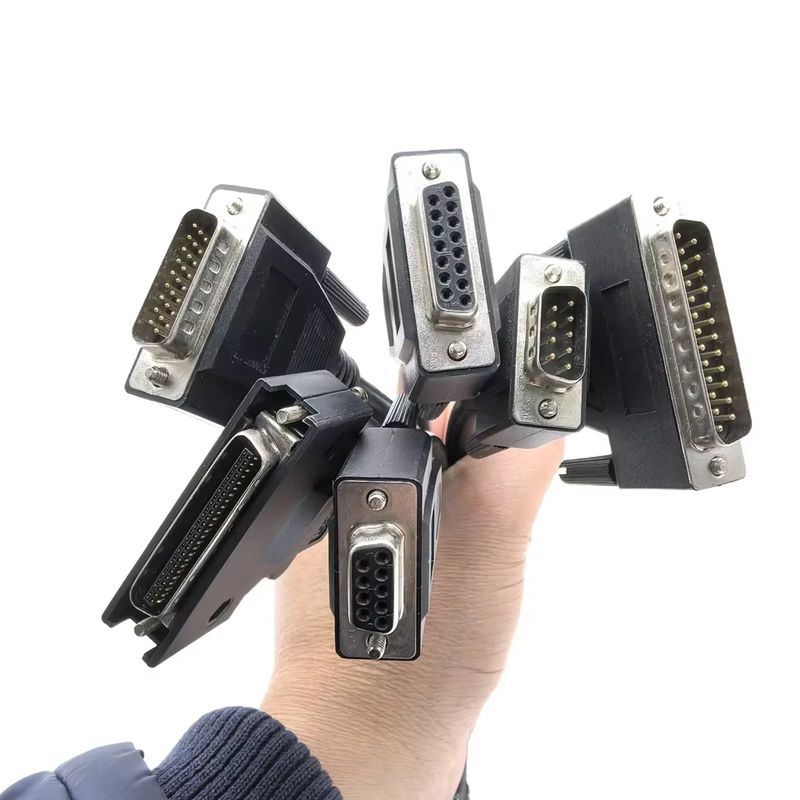 Kabelassemblage Fabrikant Op Maat Alle Soorten DB DB9 DB15 DB25 DB26 DB44 DB37 USB RJ45 RS232 Seriële Kabel