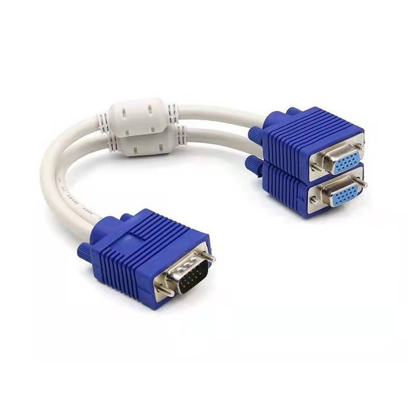 Aangepaste kabel VGA-gegevenskabel assemblage voor computer host naar display monitor en projector betrouwbare link van draad harness fabrikanten