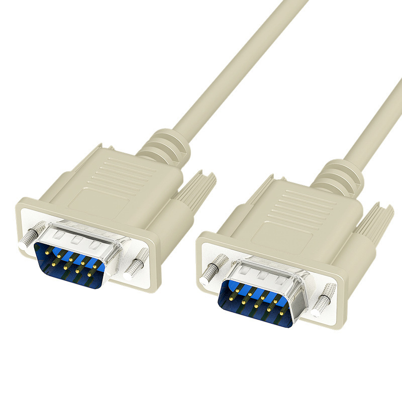 DB9 RS232 Connector Straight-Through And Crossover Serial Link Custom Cable Assembly Gebouwd door ervaren fabrikanten van draadharnassen