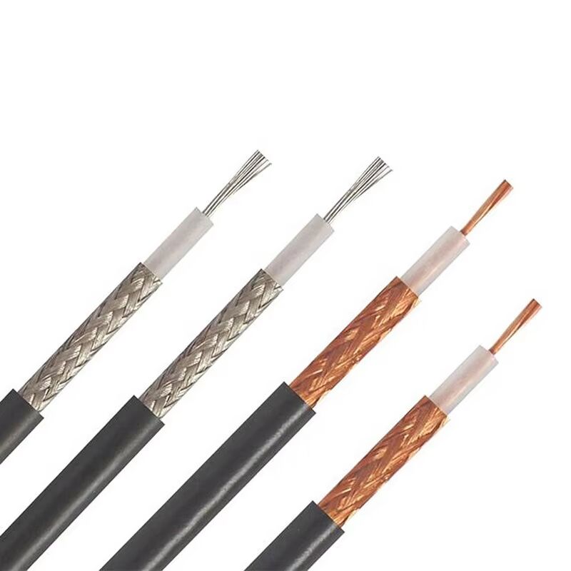 OFC Koper Coax Kabel – Drievoudig Afgeschermd met Zware Koperen Vlecht, Professionele Kwaliteit Laag-Verzwakkende Coax