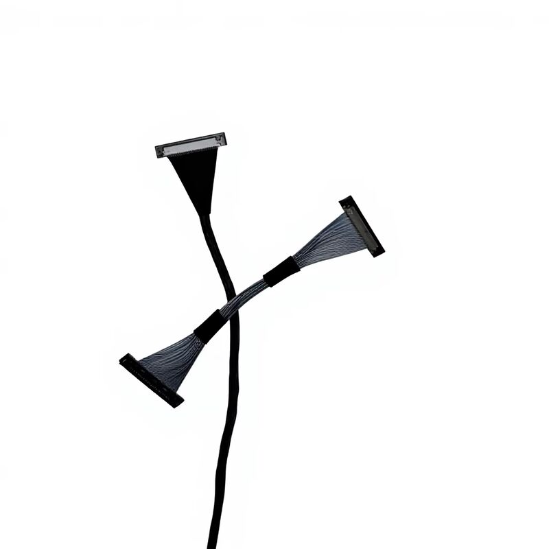 USLS20-30-010-B 30-pins Micro Coax LVDS-kabel voor snelle gegevensoverdracht met 0,4 mm pitch, aangepaste assemblage