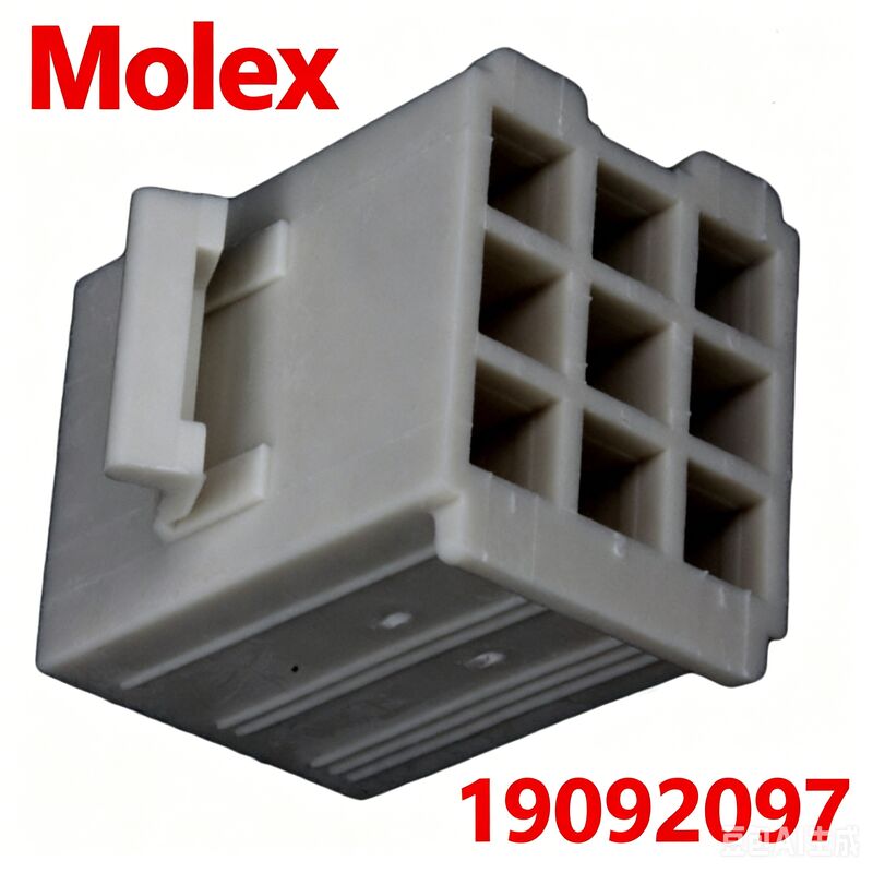 Molex 19092097 9-pins draad-naar-bord-connectorbehuizing OEM/ODM aangepast harnas voor automobiel en industrie