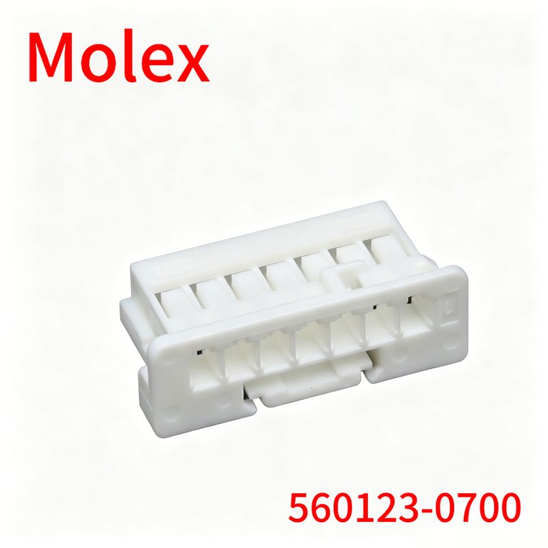 Molex 560123-0700 2.00mm Pitch Wire-to-Board Connector Housing, 7 circuits, wit PBT