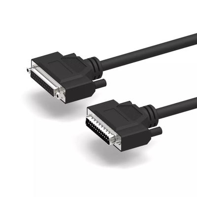 DB25 dubbel afgeschermde communicatiekabels D-SUB 25 pin naar pin RS232 seriële kabel
