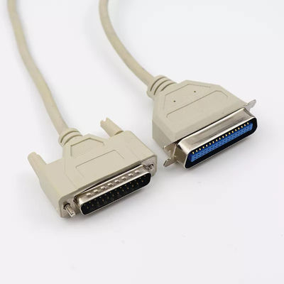 DB25 mannelijke naar vrouwelijke communicatiekabels 25-pins parallelle printerkabel 4K 120Hz