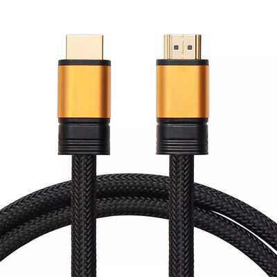 Nylon Ultra HD 4K HDMI-kabel 18 Gbps 60 Hz 8,0 mm vernikkeld