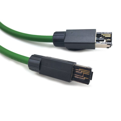 Servo industriële netwerkkabel EtherCAT bus hoge flexibiliteit dubbele afscherming trekketen industriële robot PLC-kabel
