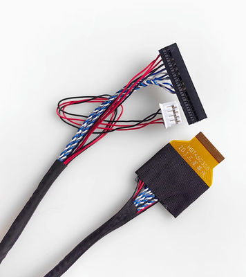 105C Nominale temperatuur Sterke koperen LVDS-kabel brandwerend