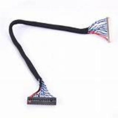 LVDS-aansluitingstype: serie-kabel voor laagspanningsdisplay voor temperatuur en prestaties van 105 °C