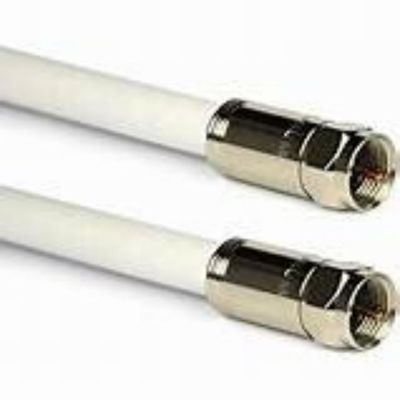 Hoogspanningstransmissie coaxkabel met PVC-mantelmateriaal 50 Ohm Impedantielengte 100 meter