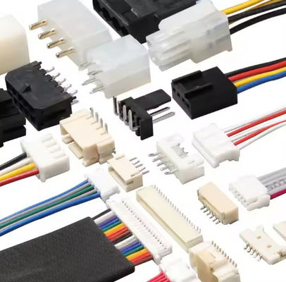 Vlamvertragend elektrisch draadgordel 2pin-16Pin UL 1007 22awg Zwart draadkleur