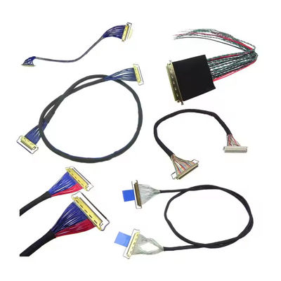 IP68 Beschermingsgraad Custom Wire Harnesses LVDS-kabelassemblages van toonaangevende fabrikant