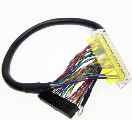 Op maat gemaakte LVDS-kabelassemblage voor hogesnelheidsgegevensoverdracht in verschillende industrieën