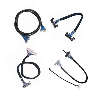 Precieze LVDS-kabelassemblage met veilige verbindingen en afgeschermde paren, ontworpen voor signaalstabiliteit op hoge snelheid