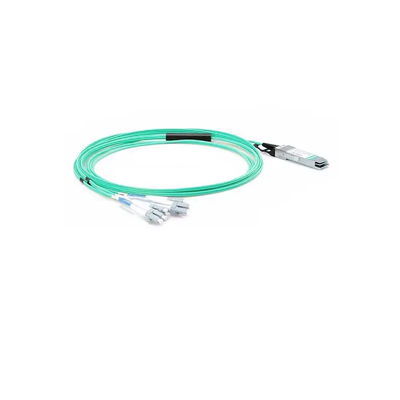Kabelassemblage Ultra-Snel Aangepaste Kabelassemblage 200G QSFP-DD Koperen DAC-kabelboom Fabrikant Voor Laag Vermogen, QSFP-40G Hoge Dichtheid Gegevensoverdracht