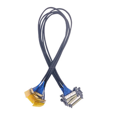 LVDS-kabel UL CE ROHS gecertificeerd 1-5m voor LCD-LED-displays