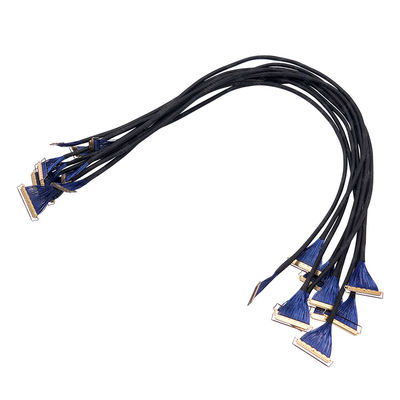 LVDS-kabel UL CE ROHS gecertificeerd 1-5m voor LCD-LED-displays