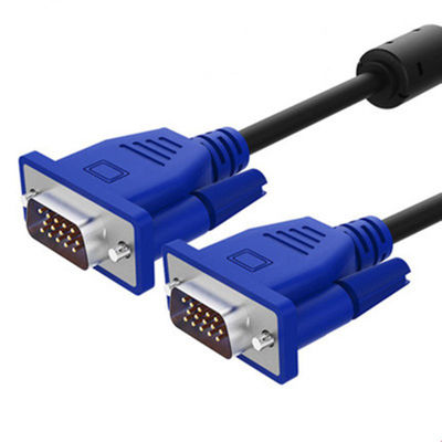 VGA-aansluitkabel voor computerbeeldscherm en projectoropstelling Geschikt voor technische installatie Aangepaste kabelfabriek
