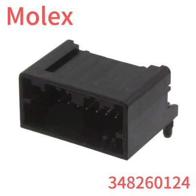 Molex 348260124-serie haakse opbouwconnector voor industrieel gebruik