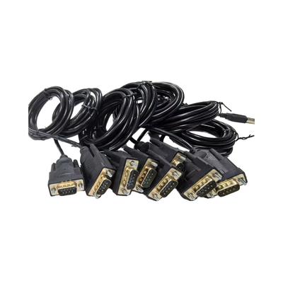 Aangepaste kabel volledig koperen DB9 DB15 DB25 kabel 2x15 pins seriële en parallelle verbindingskabel man op man voor gegevensoverdracht