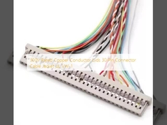 300V koperen geleider Lvds 30 pin connector kabel Jacket UL VW-1