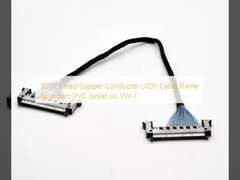 300V LVDS-kabel met koperen geleider, vlamvertragend PVC-jas UL VW-1