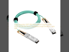Kabelassemblage QSFP 40G Direct Attach Copper QSFP+ 4*10G 1M 3M 5M 7M of Aangepaste Lengte Breakout Kabel DAC