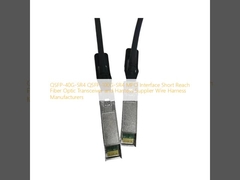 QSFP-40G-SR4 QSFP-100G-SR4 MPO-interface Short Reach Glasvezel Transceiver en Harnas Leverancier Draadboom Fabrikanten