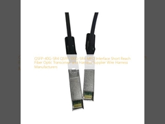 QSFP-40G-SR4 QSFP-100G-SR4 MPO-interface Short Reach Glasvezel Transceiver en Harnas Leverancier Draadboom Fabrikanten