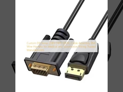 Aangepaste DB-serie (DB9 DB15 DB26) kabelassemblage BNC-draadboom voor medische en automotive bedrading Vertrouwde fabrikanten