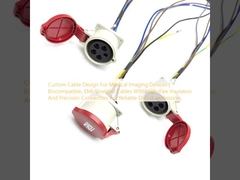 Aangepast Kabelontwerp voor Medische Beeldvormingstoestellen | Biocompatibele, EMI-afgeschermde kabels met hoogflexibele isolatie en precisieconnectoren voor betrouwbare gegevensoverdracht